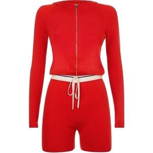 LA PERLA
Silk Crew Neck Romper
Fabric: 90% Silk, 10% Elastane